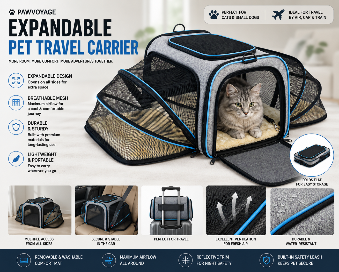 Grey carrier